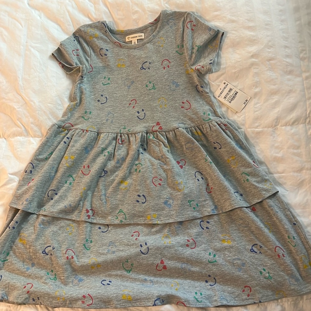 NWT Tucker and Tate Happy Face dress girls size 7